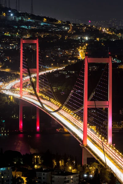 Evening View City Istanbul Turkey — Foto de Stock