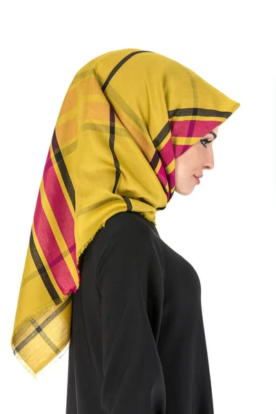 Belle Femme Musulmane Hijab — Photo