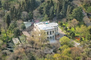 Eski şehrin manzarası.