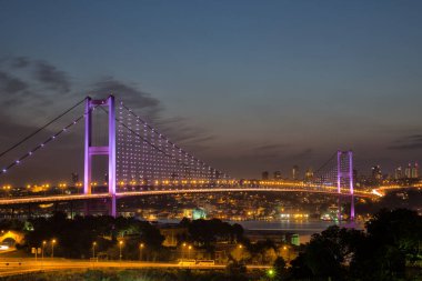 Dünya devletinin başkentinin en ünlü simgesinin manzarası.