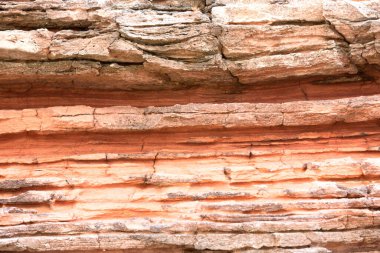 İsrail Eyaleti 'nde taşın dokusu.