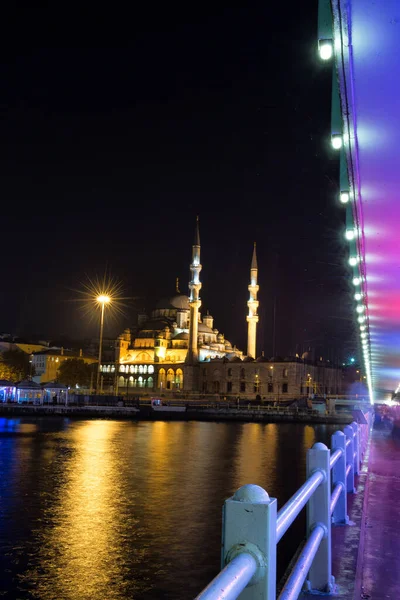 Istanbul Turkey October 2019 Mosque Night Evening — Photo