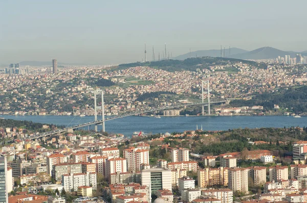 Istanbul Turkey July 2019 View City Barcelona Spain — стоковое фото