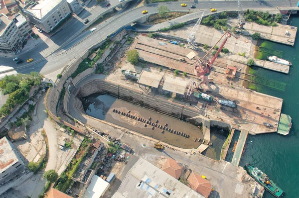 Vista Aérea Ciudad Barcelona España —  Fotos de Stock