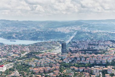 top view of the modern city, Istanbul, Tukey