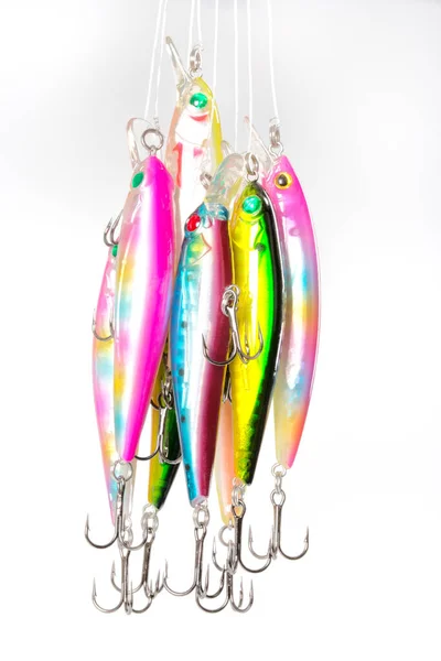 Fishing Lure Spinning Bait Sport Concept — стоковое фото
