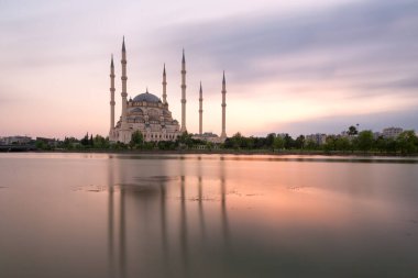 Sabanci Central Mosque or Sabanci-Merkez is a mosque located in the Turkish city of Adana, on the banks of the Seyhan River.