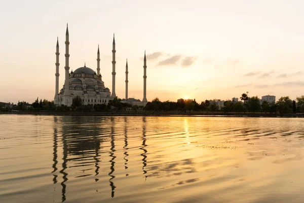 Sabanci Central Mosque or Sabanci-Merkez is a mosque located in the Turkish city of Adana, on the banks of the Seyhan River.