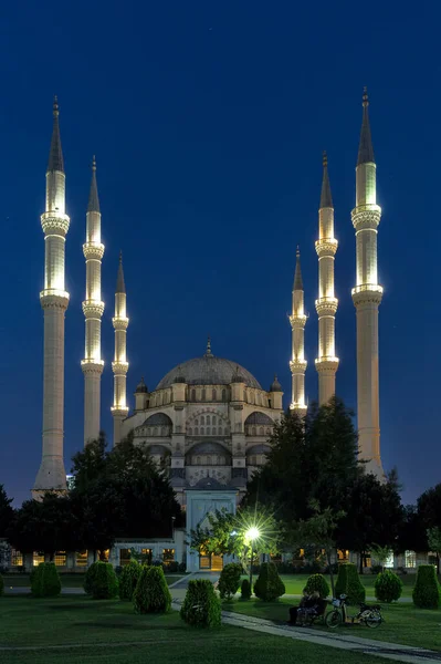 Sabanci Central Mosque Sabanci Merkez Mosque Located Turkish City Adana — Photo