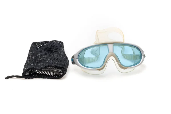 Swimming Goggles Isolated White Background — Stock Photo, Image