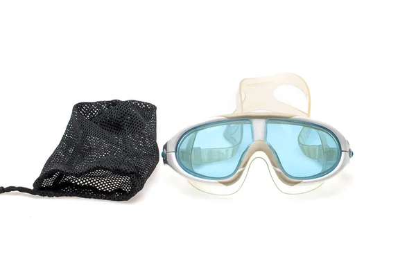 Swimming Goggles Isolated White Background — Stock Photo, Image