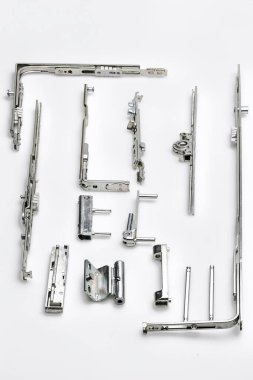 set of various different types of fasteners 