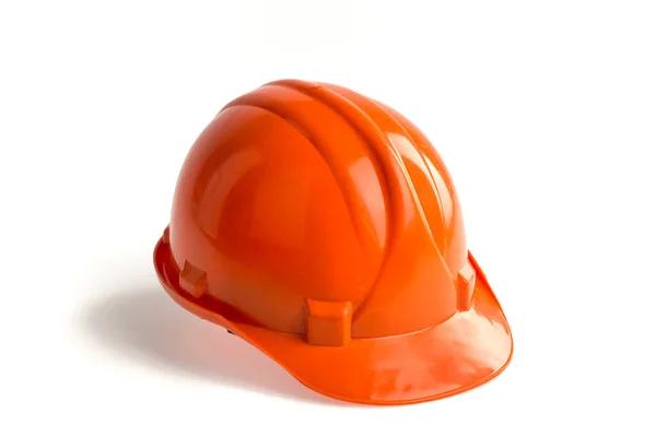 Safety Helmet White Background Safety Helmet Engineering Construction Worker Equipment — Stock Photo, Image