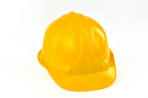 Safety Helmet White Background Safety Helmet Engineering Construction Worker Equipment — Stock Photo, Image