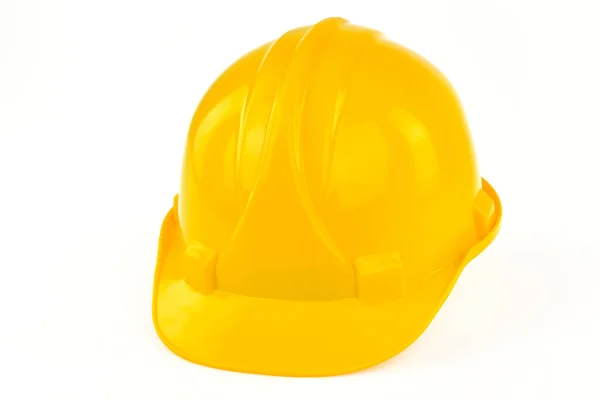 Safety Helmet White Background Safety Helmet Engineering Construction Worker Equipment — Stock Photo, Image