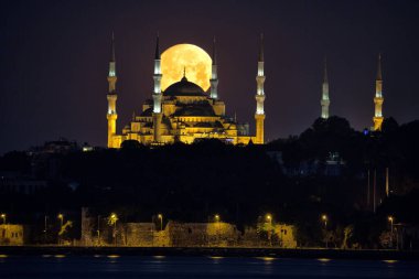 The Blue Mosque, Istanbul, Turkey clipart