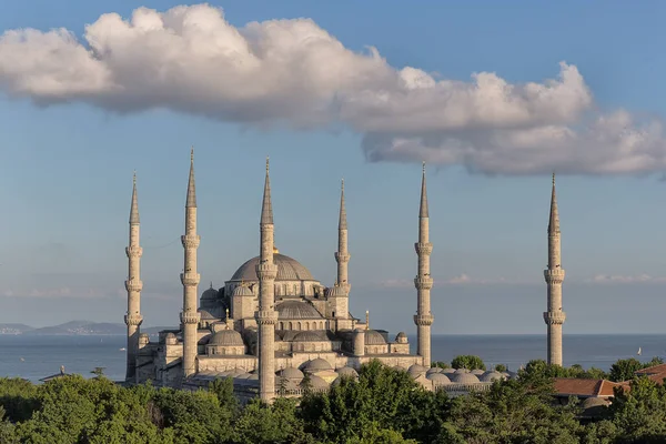 Τουρκία Κωνσταντινούπολη Τζαμί Σουλτάν Αχμέντ Μπλε Τζαμί — Φωτογραφία Αρχείου