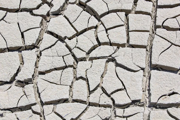 Dry Cracked Ground Texture Background — Stock Photo, Image