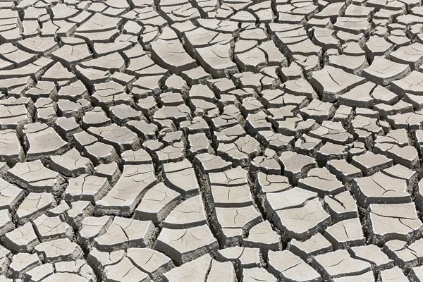 Cracked Earth Drought Dry Soil Texture Abstract Background — Stock fotografie