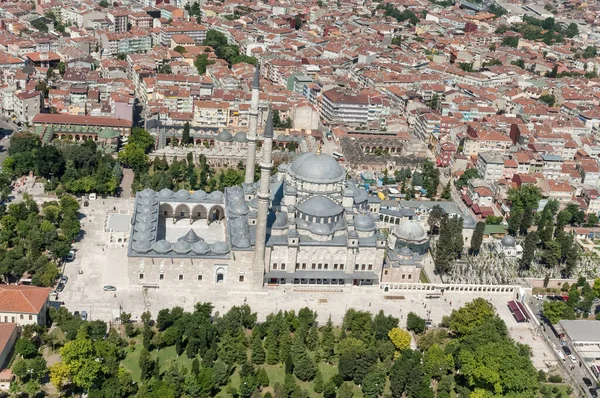 Vista Aérea Drones Mesquita Suleymaniye Istambul Turquia — Fotografia de Stock