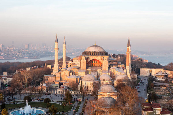 The Hagia Sophia is officially the Hagia Sophia Grand Mosque in Istanbul, Turkey.