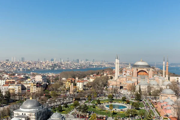 Hagia Sophia Jest Oficjalnie Meczetem Hagia Sophia Stambule Turcja — Zdjęcie stockowe