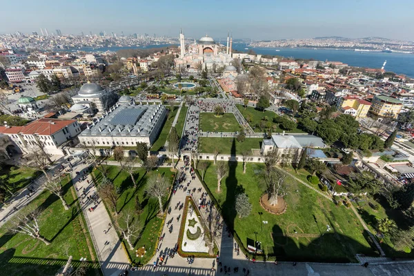 Hagia Sophia Officially Hagia Sophia Grand Mosque Istanbul Turkey — 图库照片