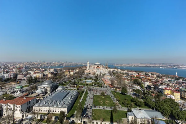 Hagia Sophia Hivatalosan Hagia Sophia Grand Mosque Isztambulban Törökországban — Stock Fotó