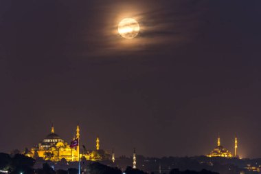 İstanbul şehrinin güzel manzarası