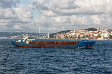 Deniz manzarası, liman.