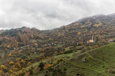 Dağların güzel manzarası