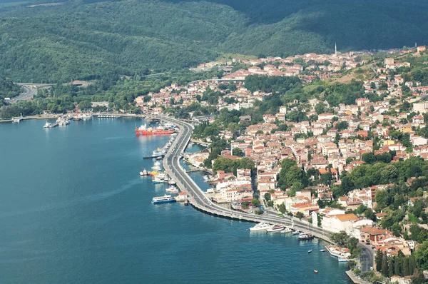 Vista Aerea Della Città Kotor Montenegro — Foto Stock