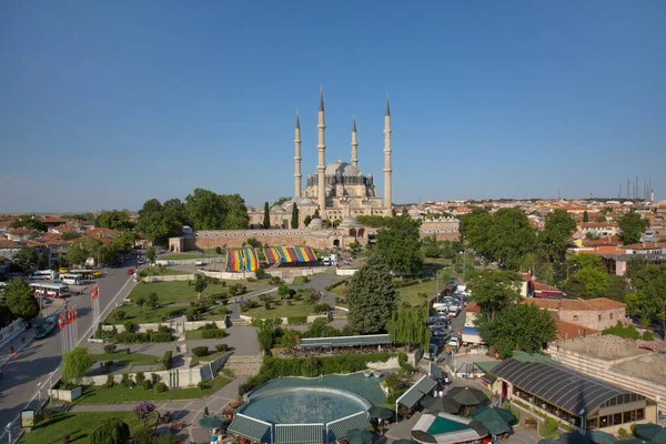 Mesquita Selimiye Selimiye Cami Edirne Turquia Construído Pelo Arquiteto Sinan — Fotografia de Stock