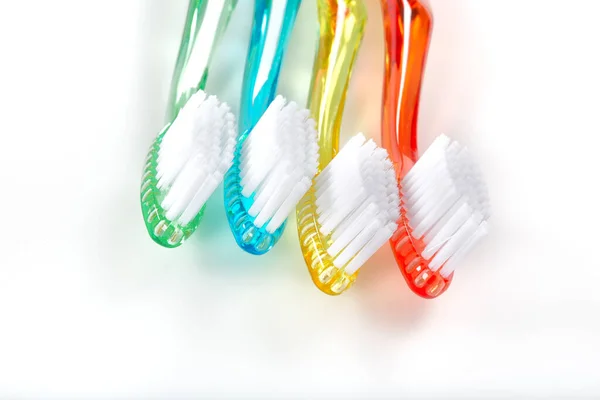 Colorful Toothbrush Isolated White Background — Stock Photo, Image