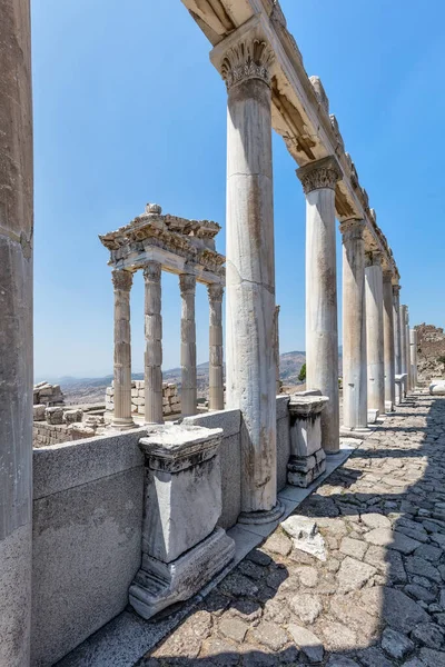 Pers Şehri Sardis Eski Harabelerine Bakın — Stok fotoğraf