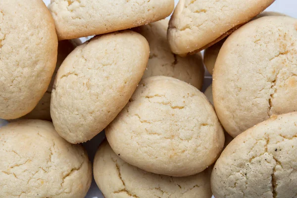 Close View Freshly Baked Cookies — Φωτογραφία Αρχείου