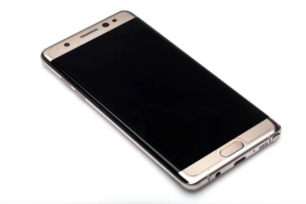ลาคม 2016 ภาพถ ายสต โอของสมาร ทโฟน Samsung Galaxy Note อมกล — ภาพถ่ายสต็อก