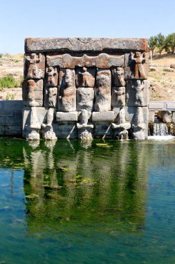 ancient ruins of the city of the old Greek town