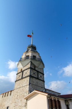 İstanbul 'un eski kentinin kulesi