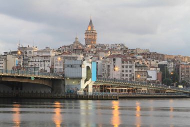 istanbul, turkey-circa october, 2019: view of the city 