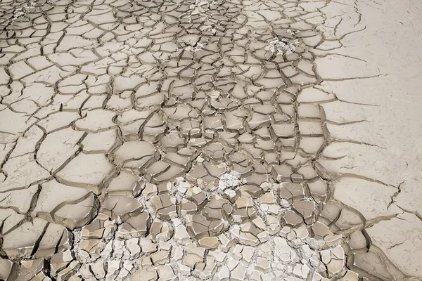 Turkey Cappadocia Cracked Soil Closeup — Stock Fotó
