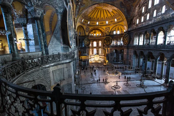 Interior Mosque Istanbul — 图库照片