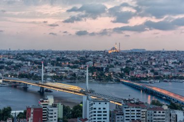 İstanbul şehrinin manzarası 