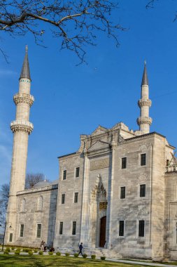 Istanbul, Turkey-October 27, 2017: the Suleymaniye Mosque