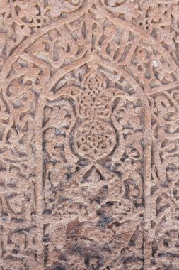 Seljuk Mezarlığı. Ahlat 'ın mezar taşları boyutları ve tasarımlarıyla ünlüdür. Mezarlık Selcuklu döneminden kalma ve Unesco Dünya Mirasları listesine kaydedilmiştir. Ahlat, Bitlis ili, Türkiye.