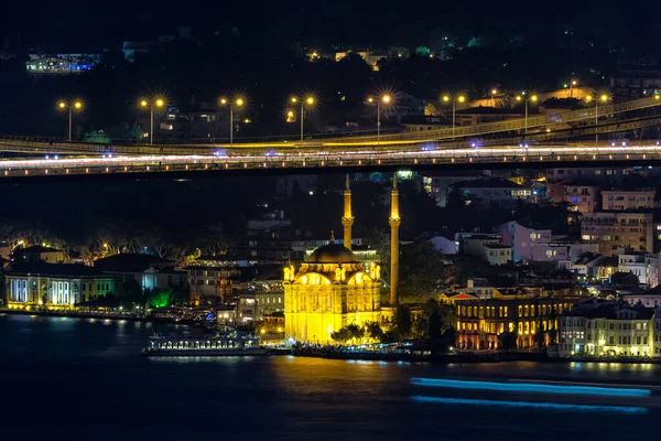 Evening View City Istanbul Turkey — ストック写真