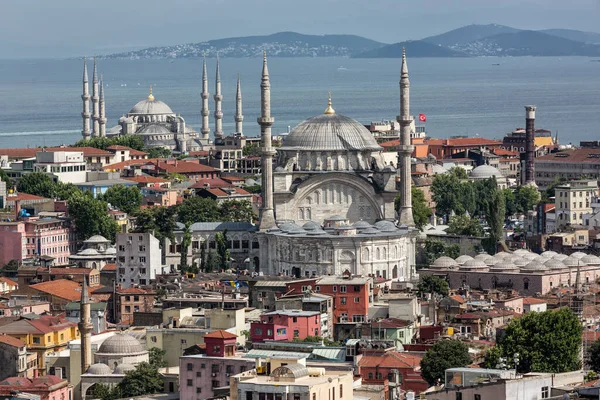 Istanbul Turkey July 2017 View Blue Mosque Sultan Ahmed Mosque — Foto de Stock