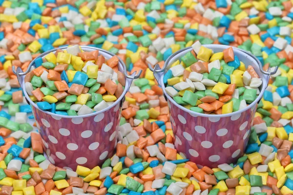 Candy Candies Glass Jar — Foto de Stock