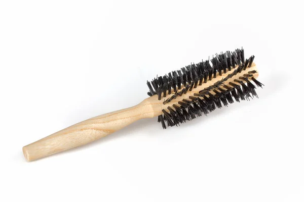 Single Hair Brush White Background — Stock Photo, Image