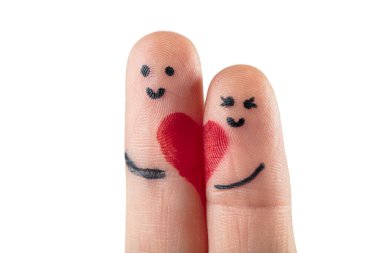 Romantik parmak Sevgililer Günü 'nün hayalini kuruyor